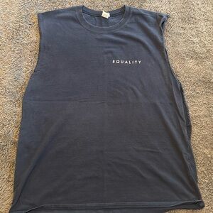 Equality sleeveless shirt - XL